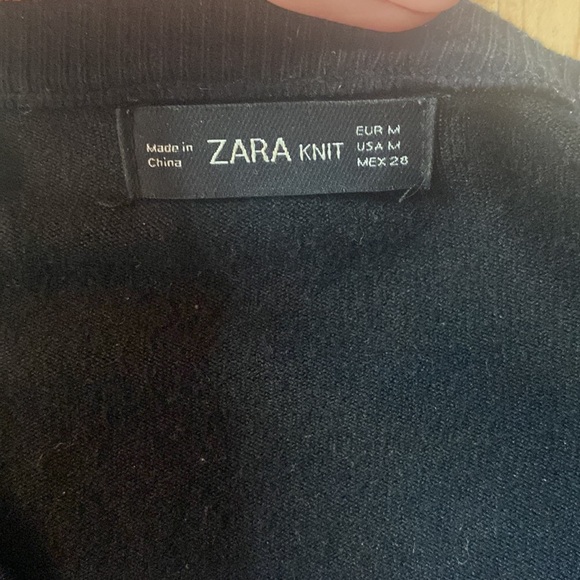 Zara Classic Cardigan Sz Medium - Picture 3 of 4
